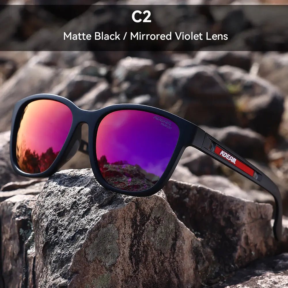 Outdoor Sports UV Protection Metal Hinge Sunglasses - Bravaros Men