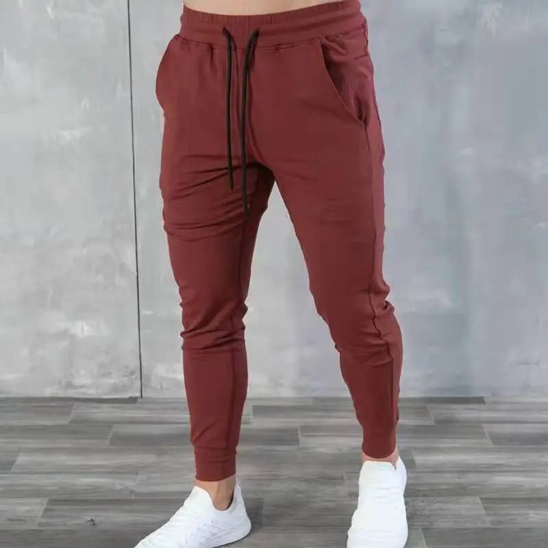 Korean Version Slim Fit Fitness Men's Jogger Pants - Bravaros Men